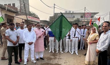 सरदार पटेल जयंती पर खेकड़ा में रन फॉर यूनिटी का आयोजन