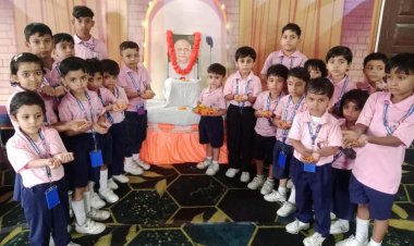 आदर्श पब्लिक स्कूल में मनाई गई सरदार वल्लभभाई पटेल की जयंती