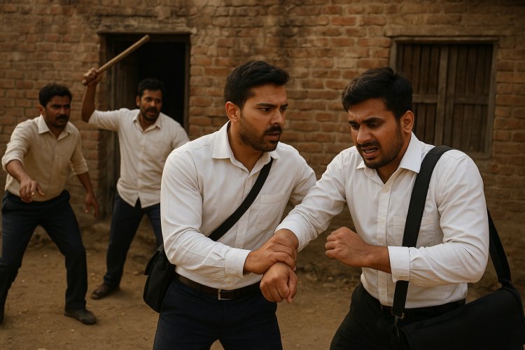 ऋण वसूली करने गए दो फाइनेंस कम्पनी कर्मचारियों पर हमला, दोनों घायल