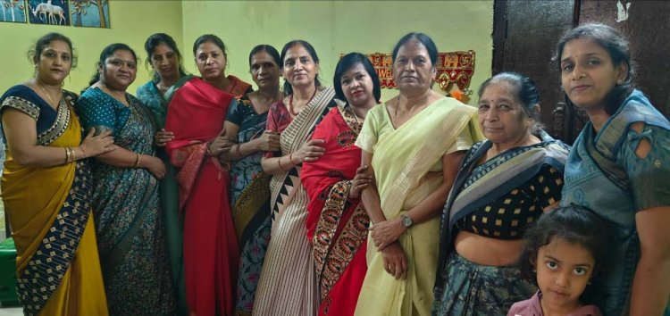 जैन महिलाओं ने धार्मिक भावना पारिवारिक एकता का दिया संदेश