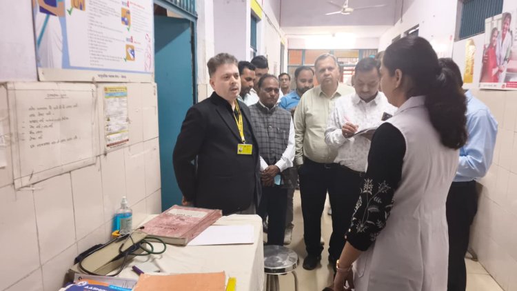 प्रमुख सचिव ने खेकड़ा सीएचसी और गौशाला का किया निरीक्षण
