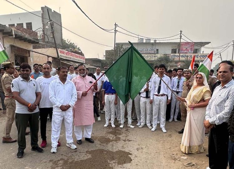 सरदार पटेल जयंती पर खेकड़ा में रन फॉर यूनिटी का आयोजन