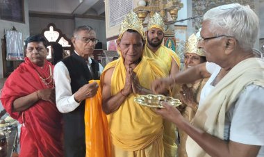 अष्टानिका पर्व पर पार्श्वनाथ अतिशय क्षेत्र बड़ागांव जैन मंदिर में हुआ विधान समापन