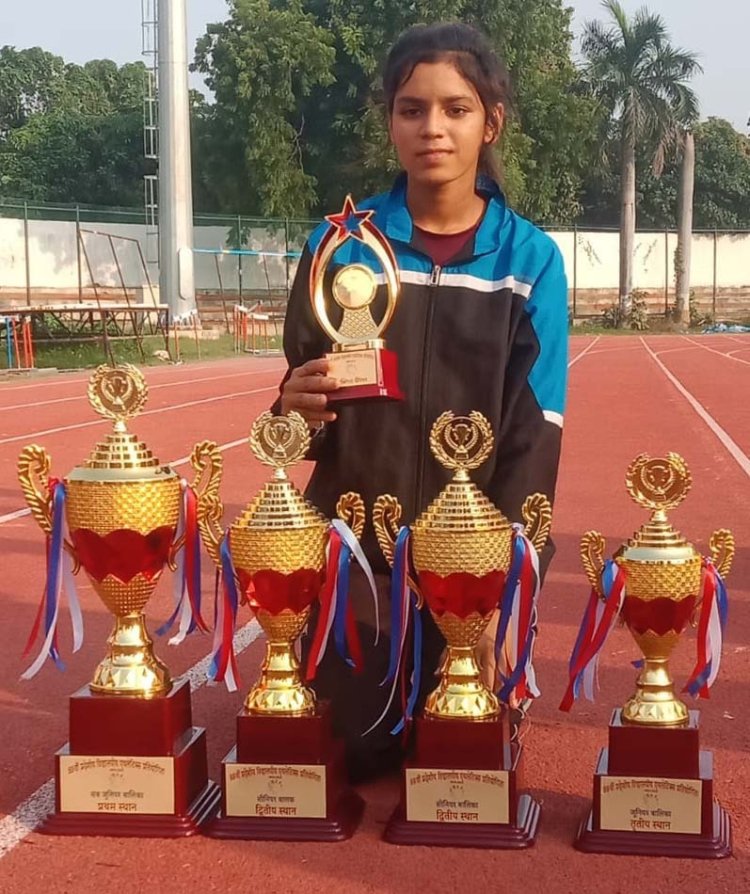 खेकड़ा की गोल्डन गर्ल अनन्या ने राज्य स्तर पर लहराया परचम