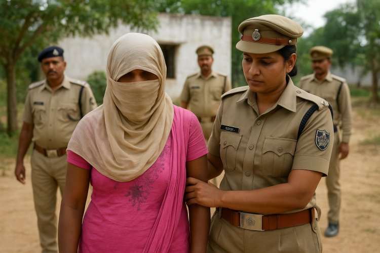 अपहृत महिला को पुलिस ने किया बरामद