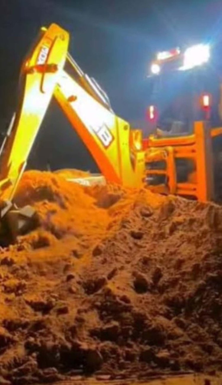 खेकड़ा में धड़ल्ले से हो रहा अवैध मिट्टी खनन