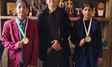 तायक्वांडो में गुरूकुल की रिया और श्रृष्टि ने जीते मेडल