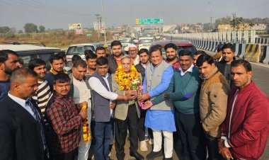 दिल्ली के लिए एलिवेटेड मार्ग दिलाने पर पूर्व सांसद का जताया आभार