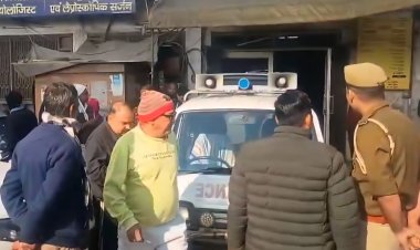 मोदीनगर में सर्राफा व्यापारी की हत्या, बेटा घायल; आरोपी भीड़ ने पकड़कर पुलिस के हवाले किया