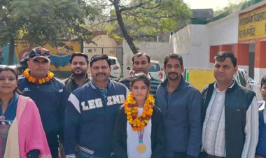 बंदपुर स्कूल में उडनपरी अनन्या का भव्य स्वागत