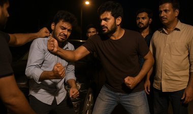 नशे में टल्ली दो बाराती कार से टक्कर मारकर हुए गिरफ्तार