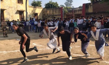 वार्षिक खेलकूद प्रतियोगिता में खिलाडियों ने दिखाए जौहर