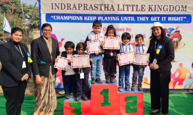 इंद्रप्रस्थ लिटिल किंगडम में वार्षिक खेल दिवस जौश 2025 का भव्य आयोजन