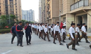 वीर बाल दिवस पर गाजियाबाद में निकला बाल पथ संचलन