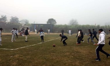 येलो हाउस ने जीता फुटबाल का फाइनल मुकाबला