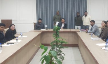 वर्ष 2025 आईएएस विंटर स्टडी के कार्यक्रम के अंतर्गत सिविल सर्विसेज के अंतर्गत चयनित आईएएस ट्रेनीज ने किया जनपद का भ्रमण