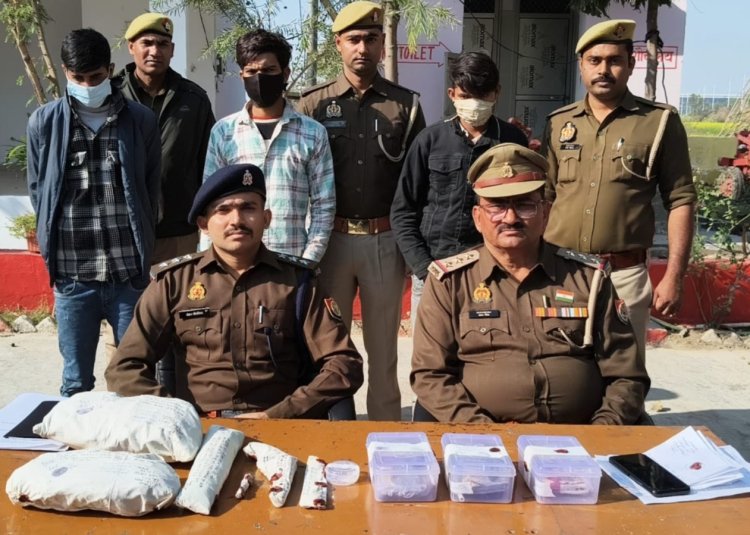 पुलिस ने चोरी की घटनाओं का किया खुलासा, तीन चोर गिरफ्तार