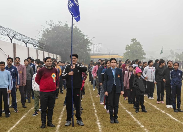 जेंनेक्ट पब्लिक स्कूल की वार्षिक खेल प्रतियोगिता में भगत हाउस रहा विजेता