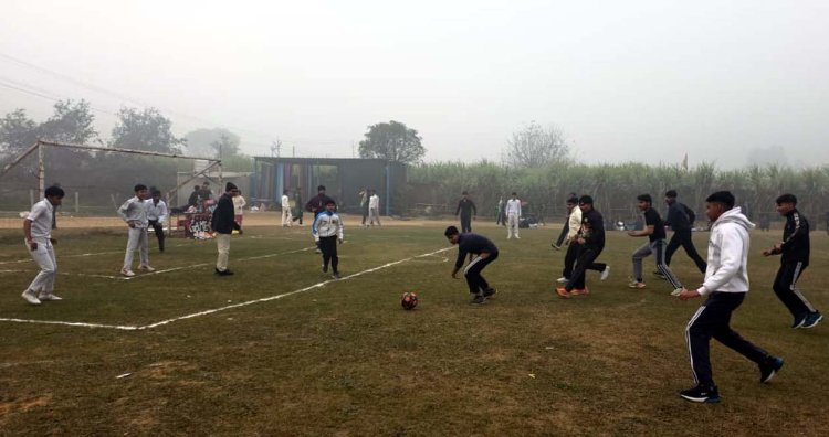 येलो हाउस ने जीता फुटबाल का फाइनल मुकाबला