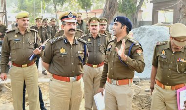 अतिरिक्त पुलिस आयुक्त ने थाना विजयनगर का वार्षिक निरीक्षण किया