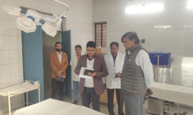 राज्य स्तरीय टीम का सीएचसी खेकड़ा पर औचक दौरा, व्यवस्थाओं पर जताया संतोष