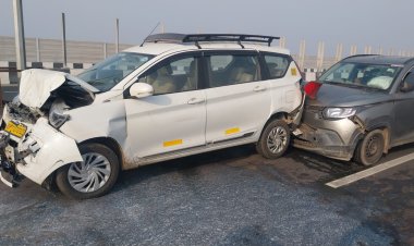 घने कोहरे में एलिवेटिड हाईवे बना हादसों का हॉटस्पॉट