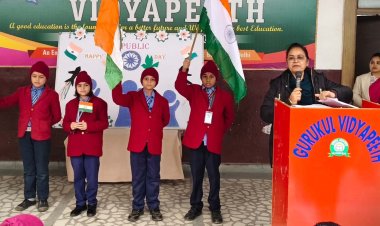 गुरुकुल विद्यापीठ खेकड़ा में सांस्कृतिक रंगों के साथ मनाया गया गणतंत्र दिवस