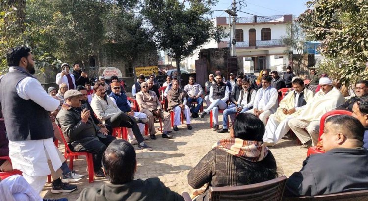 त्यागी ब्राह्मण भूमिहार समाज ने सामाजिक कुरीतियों पर कसने का लिया कठोर संकल्प