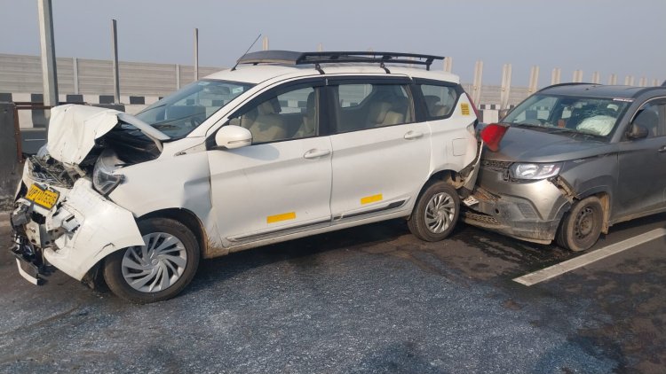 घने कोहरे में एलिवेटिड हाईवे बना हादसों का हॉटस्पॉट