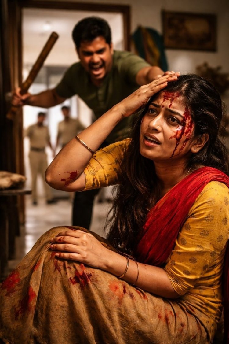 घरेलू विवाद में युवक ने पत्नी पर किया हमला, विवाहिता घायल