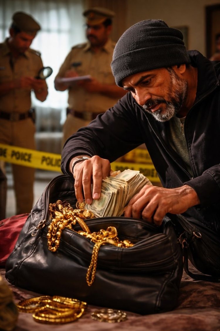 केयरटेकर पर लाखों की नगदी व जेवर चोरी का आरोप