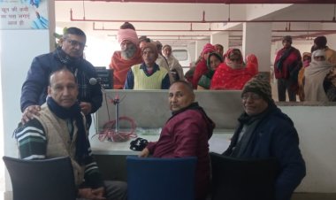 निःशुल्क नेत्र शिविर में उमड़ी भीड़, 154 मरीजों की जांच में 92 मोतियाबिंद पीड़ित चिन्हित