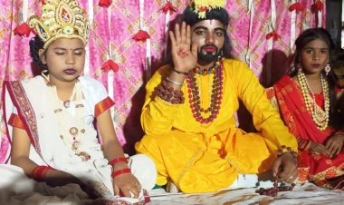 खेकड़ा में संत रविदास जयंती पर निकली भव्य रथ यात्रा