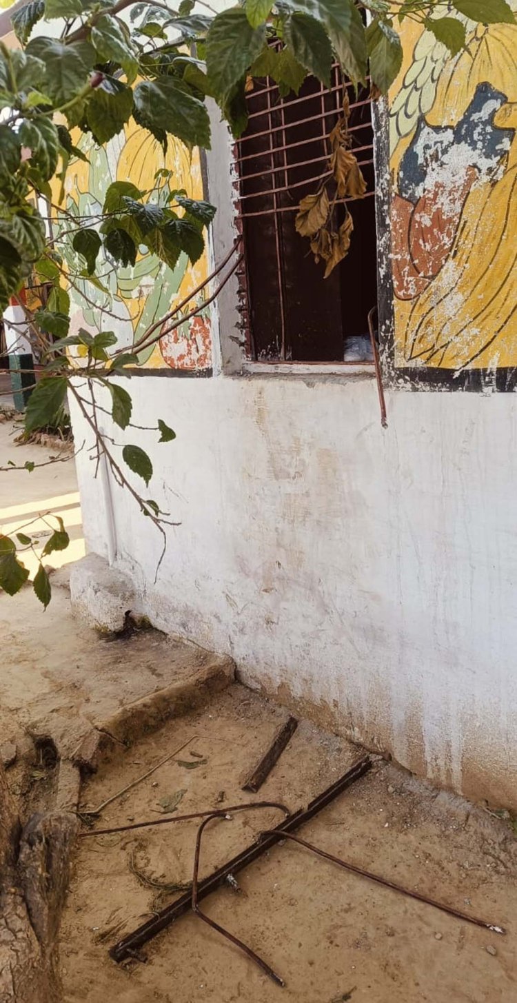 सुन्हैडा के उच्च प्राथमिक विद्यालय में चोरी, मिड-डे मील का सामान उठा ले गए चोर