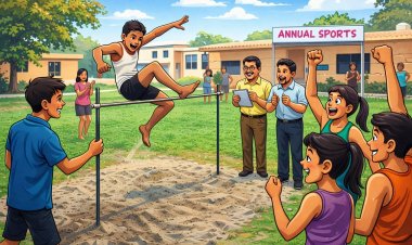 वार्षिक खेलकूद प्रतियोगिता में खिलाड़ियों का शानदार प्रदर्शन