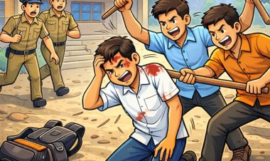 दसवीं के छात्र पर हमले के मामले में मुकदमा दर्ज