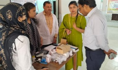 निःशुल्क नेत्र शिविर में बुजुर्गों को मिली नई रोशनी की उम्मीद