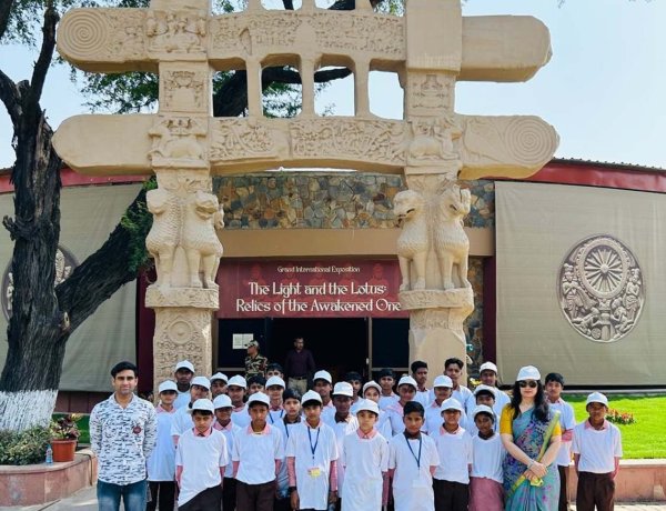 खेकड़ा के नन्हे वैज्ञानिकों ने जाना देश का गौरव