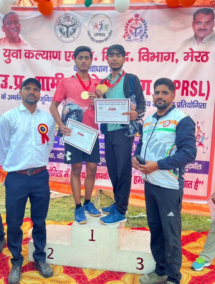 सब जूनियर बैडमिंटन में हर्षित धामा ने जीता गोल्ड मेडल