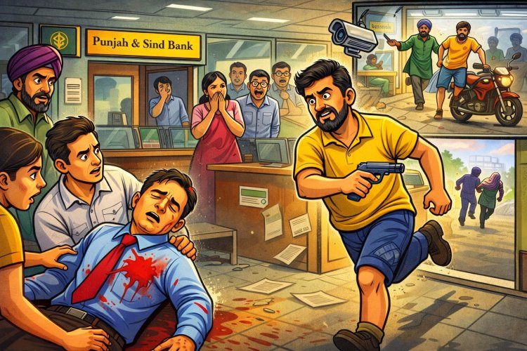 छुट्टी के विवाद में गार्ड ने बैंक मैनेजर को गोली मारकर की हत्या