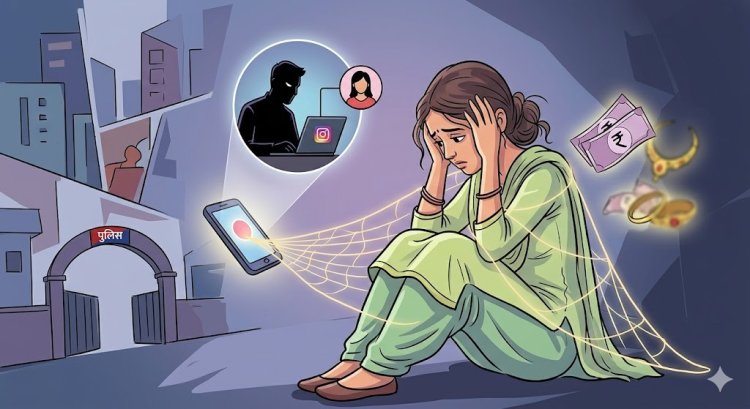 सोशल मीडिया पर दोस्ती, फिर नशीली चाय पिलाकर बनाया अश्लील वीडियो, किशोरी से लाखों की ठगी