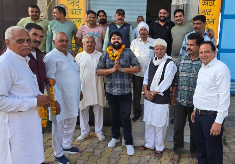 रोहित चौधरी को मिली युवा जाट महासभा की कमान, जिलाध्यक्ष बनने पर हुआ भव्य स्वागत