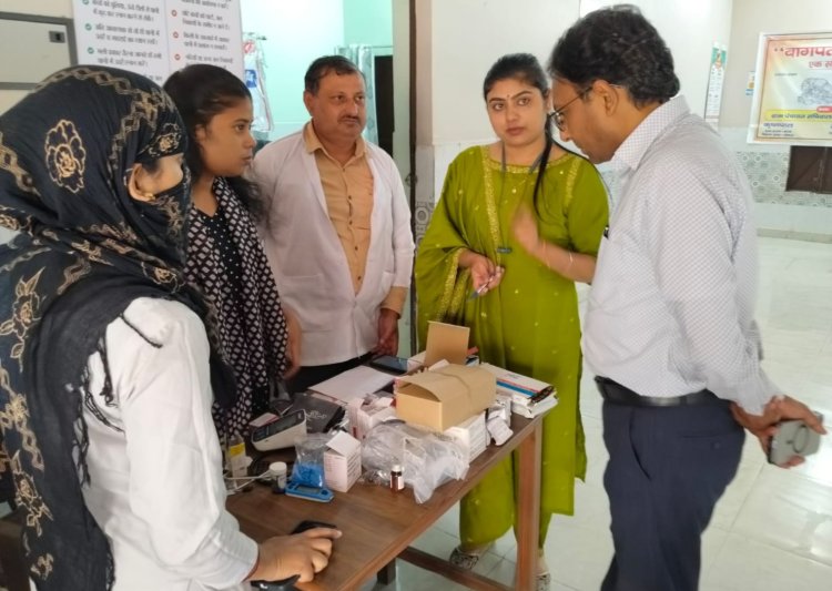 निःशुल्क नेत्र शिविर में बुजुर्गों को मिली नई रोशनी की उम्मीद