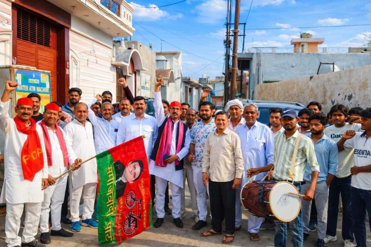 दादरी रैली में उमड़ा खेकड़ा का जनसैलाब, सपा कार्यकर्ताओं में दिखा जबरदस्त उत्साह