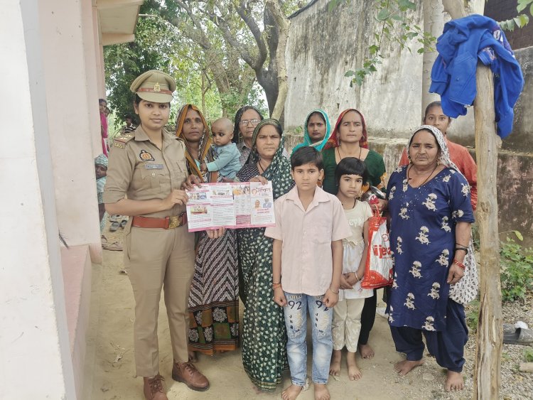 मिशन शक्ति अभियान के तहत बहादुरगढ़ पुलिस ने महिलाओं को किया जागरूक