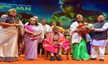 संसद भवन में प्रदर्शित हुई वीरांगना नीरा आर्य पर आधारित फिल्म ‘आजाद भारत’