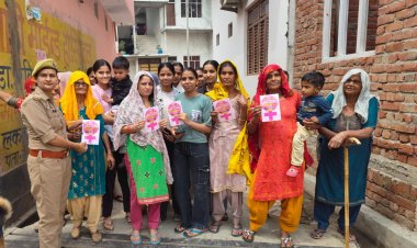 थाना बहादुरगढ़ पुलिस द्वारा मिशन शक्ति अभियान के तहत महिलाओं व बालिकाओं को किया गया जागरूक