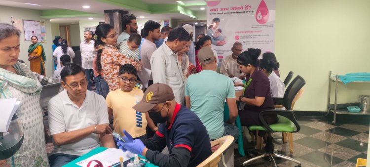फ्लोरिस हॉस्पिटल की शानदार पहल,आम लोगों के लिए महंगी जांच के लिए लगाया निशुल्क शिविर, करीब 400 से ज्यादा लोगों ने कराई जांच