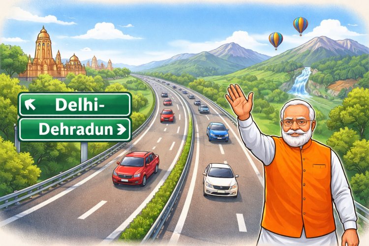 दिल्ली-देहरादून एक्सप्रेसवे के उद्घाटन की तिथि तय, 14 अप्रैल को पीएम करेंगे शुभारंभ