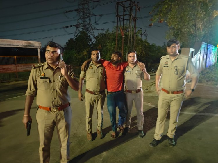 मुठभेड़ के दौरान वाहन चोर गैंग का पर्दाफाश तीन शातिर चोर गिरफ्तार